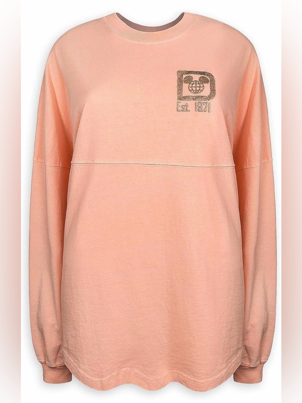 Disney Parks Spirit Gold Pink Jersey 
Women’s Size: XS